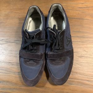 AUTHENTIC LOUIS VUITTON NAVY SNEAKERS